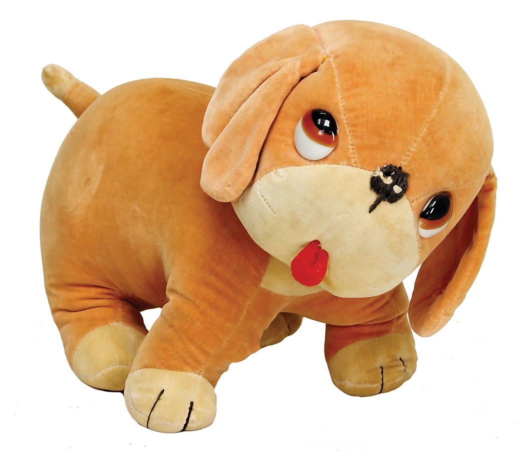 シュタイフPiP STEIFF Hund Pip, Samt, orange, stehend - auctions