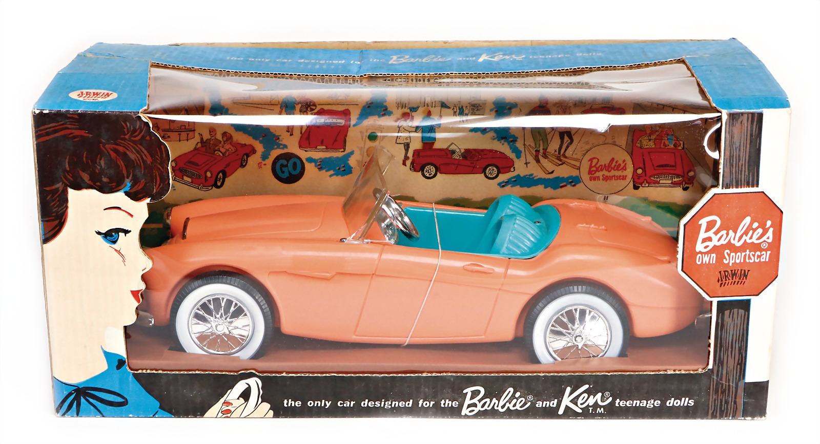MATTEL Irwin Barbie and Ken Sports Car auctions & price archive